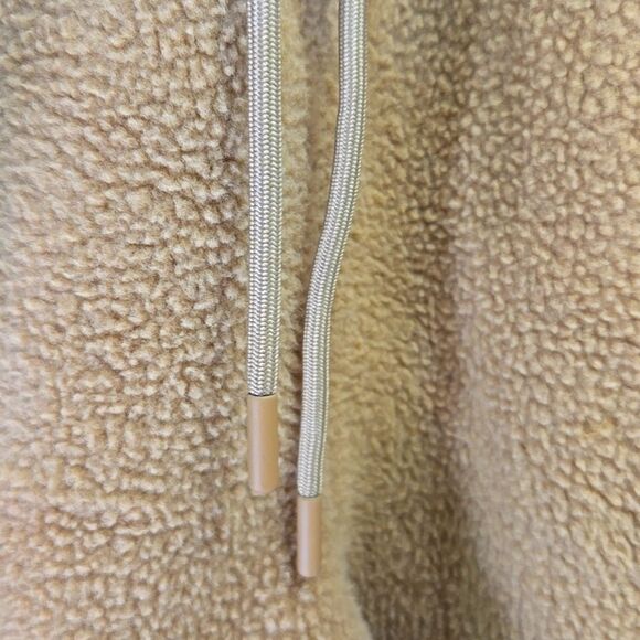 Good American Boyfriend Sherpa Fleece Sweatpants Size 3 Large Cozy Loungewear - Picture 6 of 15